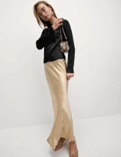 Tie Detail Long Sleeve Top -M&S tie detail long sleeve top 10