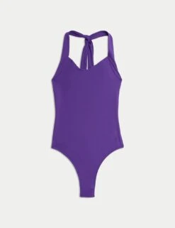 Tummy Control Halterneck Swimsuit -M&S tummy control halterneck swimsuit 6