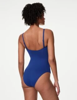 360 Tummy Control Padded Bandeau Swimsuit -M&S tummy control padded bandeau swimsuit 1
