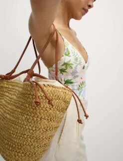 Tummy Control Palm Print Plunge Swimsuit 33 Tummy Control Palm Print Plunge Swimsuit -M&S tummy control palm print plunge swimsuit 11