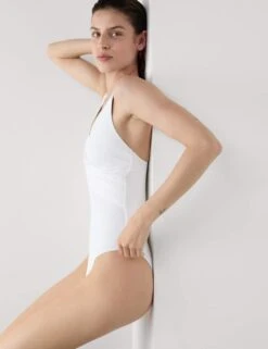 360 Tummy Control Plunge Swimsuit -M&S tummy control plunge swimsuit 10