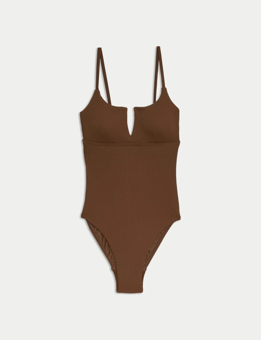 360 Tummy Control Ribbed V-Front Swimsuit 21 360 Tummy Control Ribbed V-Front Swimsuit - Image 19