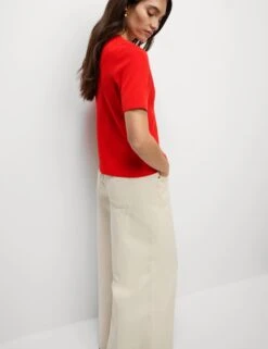 V-Neck Button Front Relaxed Cardigan -M&S v neck button front relaxed cardigan 10