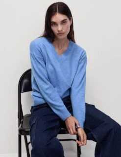 V-Neck Jumper -M&S v neck jumper 8