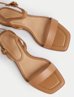 Wide Fit Ankle Strap Block Heel Sandals -M&S wide fit ankle strap block heel sandals 3