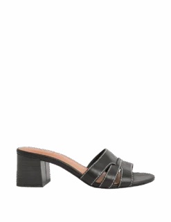 Wide Fit Block Heel Mules -M&S wide fit block heel mules 2