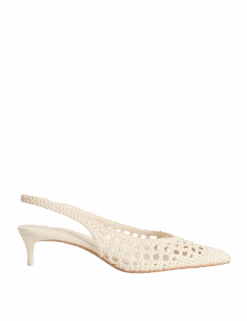 Woven Kitten Heel Slingback Shoes -M&S woven kitten heel slingback shoes 2