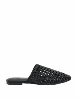 Woven Slip On Flat Mules 18 Woven Slip On Flat Mules -M&S woven slip on flat mules