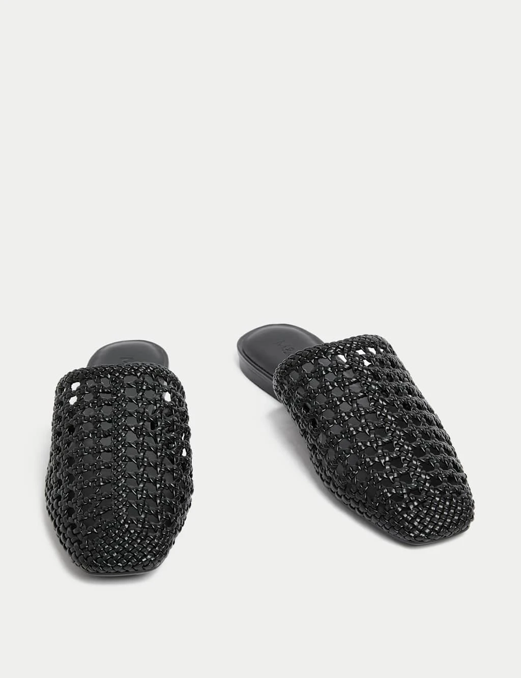 Woven Slip On Flat Mules 6 Woven Slip On Flat Mules - Image 4