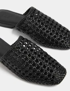 Woven Slip On Flat Mules 19 Woven Slip On Flat Mules -M&S woven slip on flat mules 5