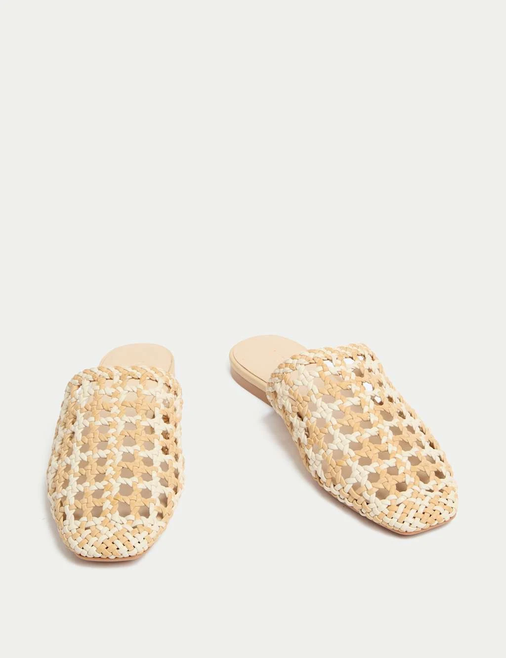 Woven Slip On Flat Mules 10 Woven Slip On Flat Mules - Image 8